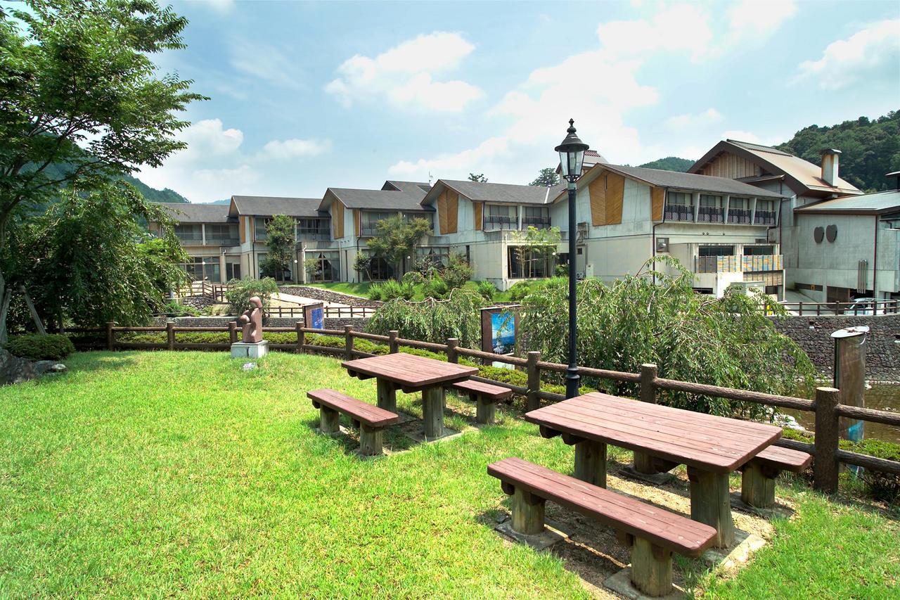 Kamiyama Onsen Hotel Shikinosato & Iyashinoyu Tokushima Exterior foto